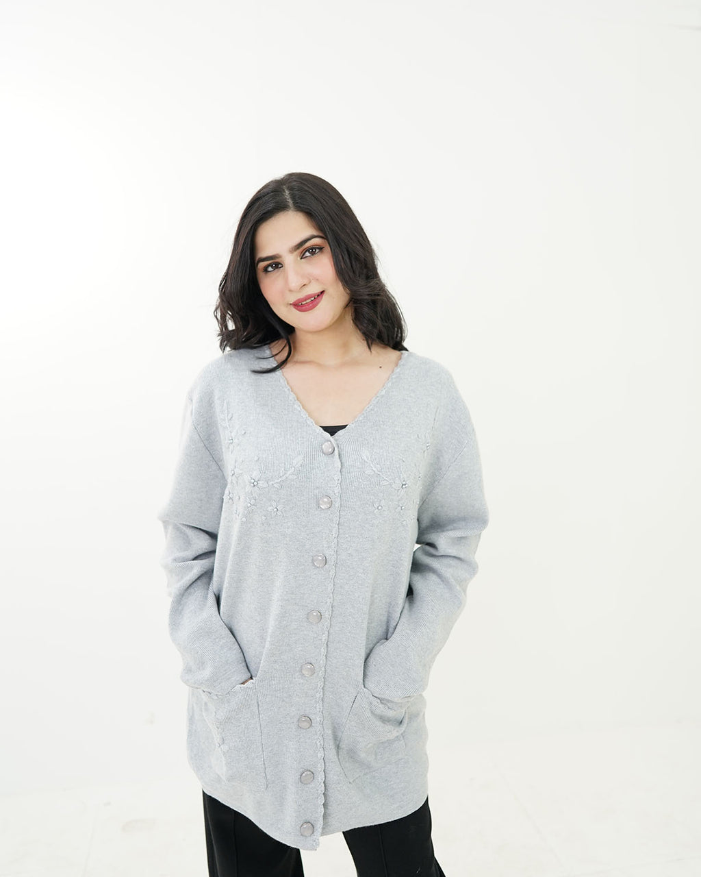 Silver Cloud Sweater