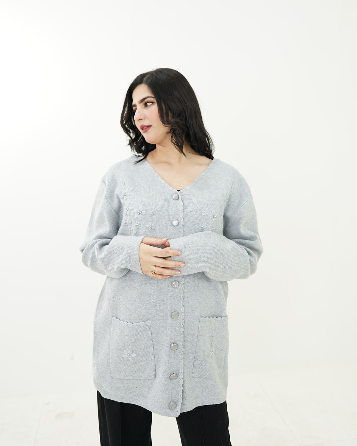 Silver Cloud Sweater