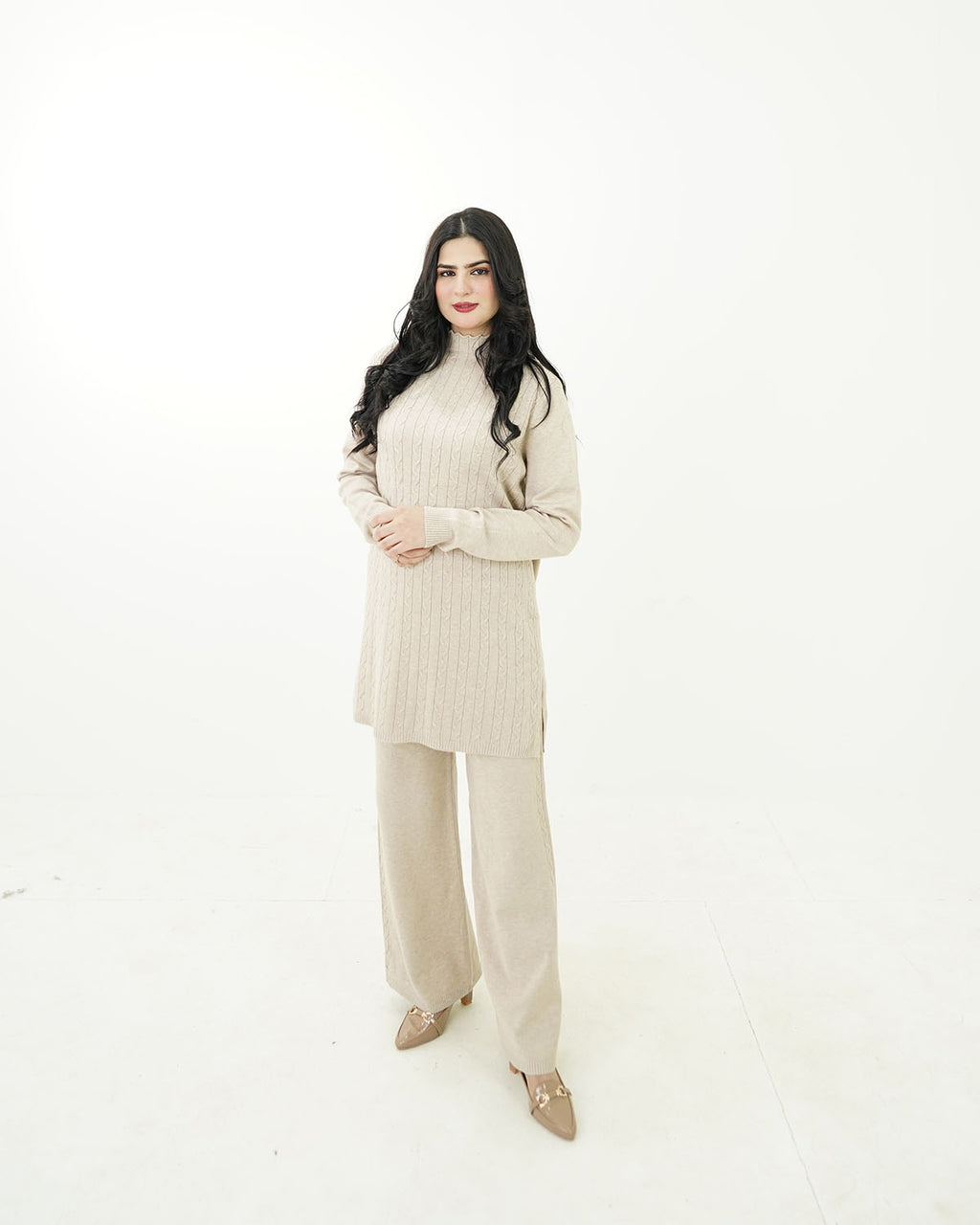 Beige Bliss Two-Piece