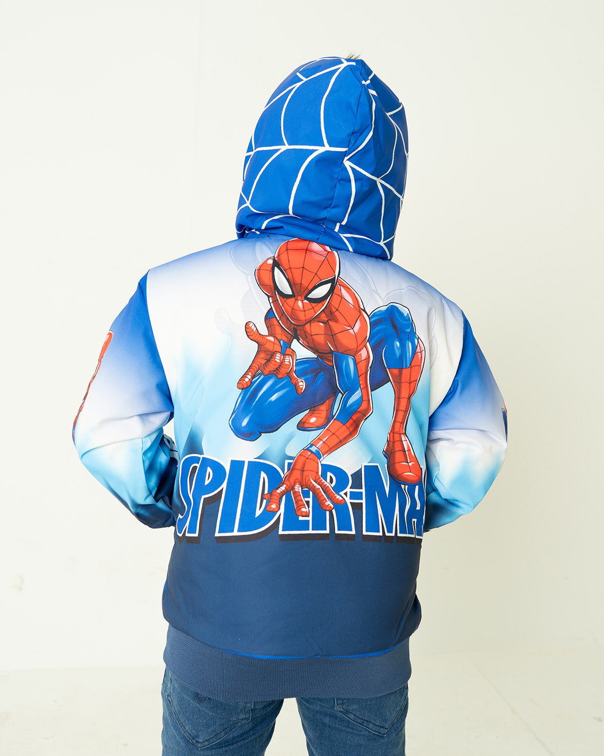 Blue Web Hero Jacket
