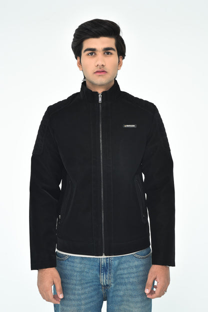 Men's Black Casual Jacket