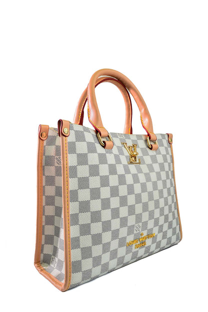 Louis Vuitton Checkered Tote Bag for Women