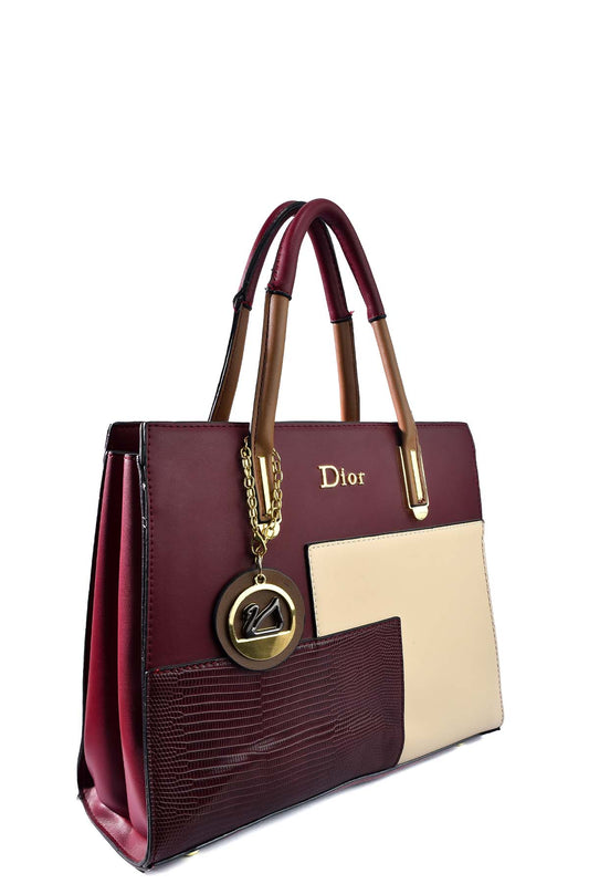 Elegant Dior Two-Tone Handbag for Women