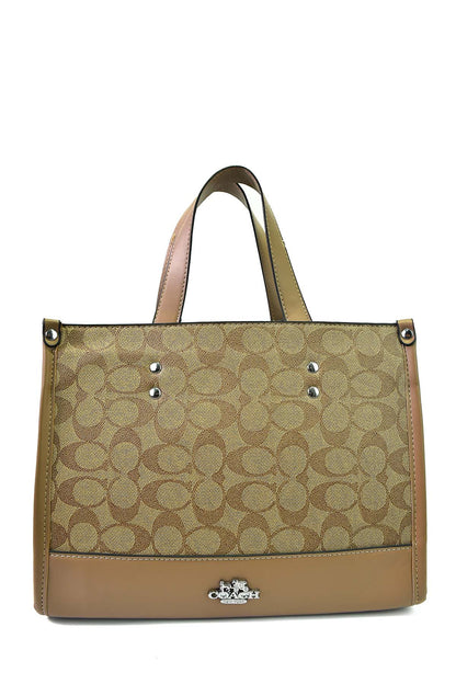 Coach Signature Canvas Tote Bag