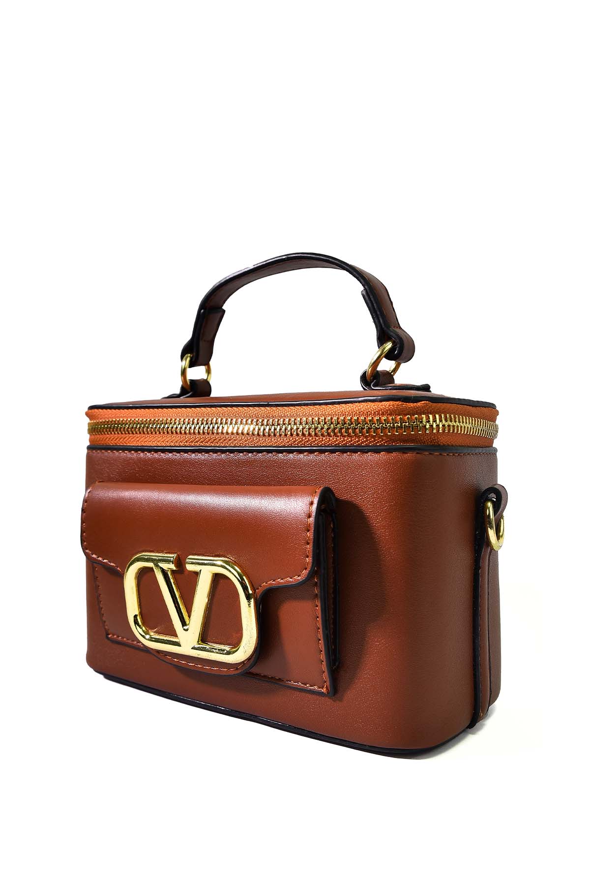 Valentino Mini Leather Vanity Case