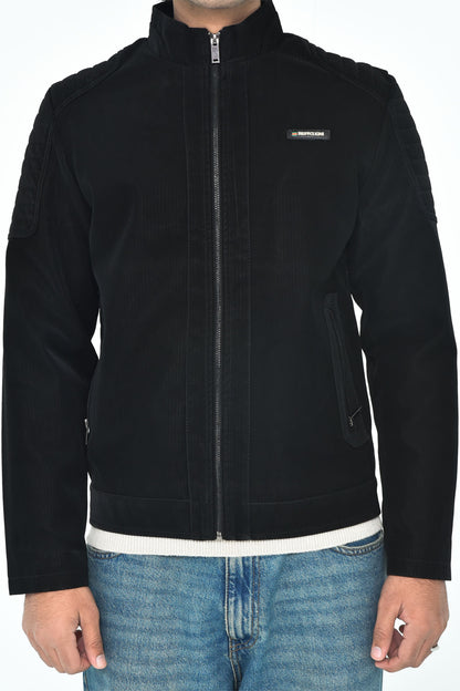 Men's Black Casual Jacket