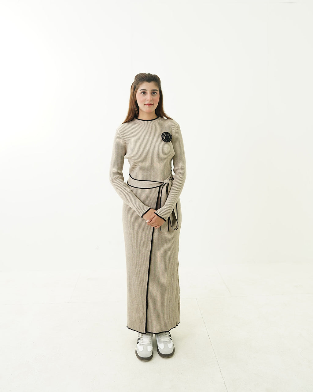 Skin Floral Skirt Maxi Sweater