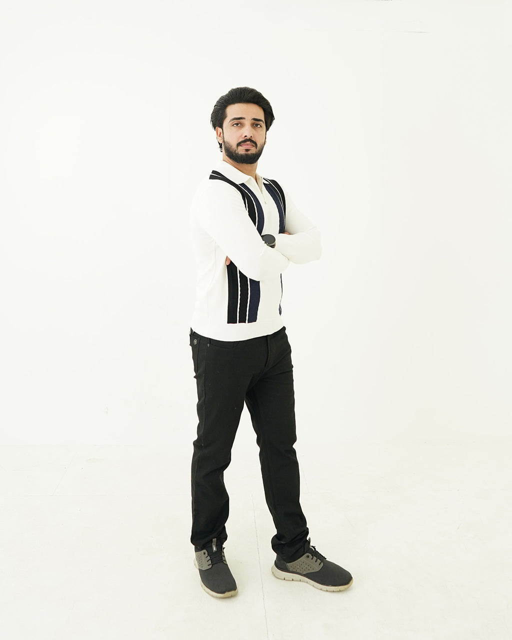 Sandstone Polo Sweater