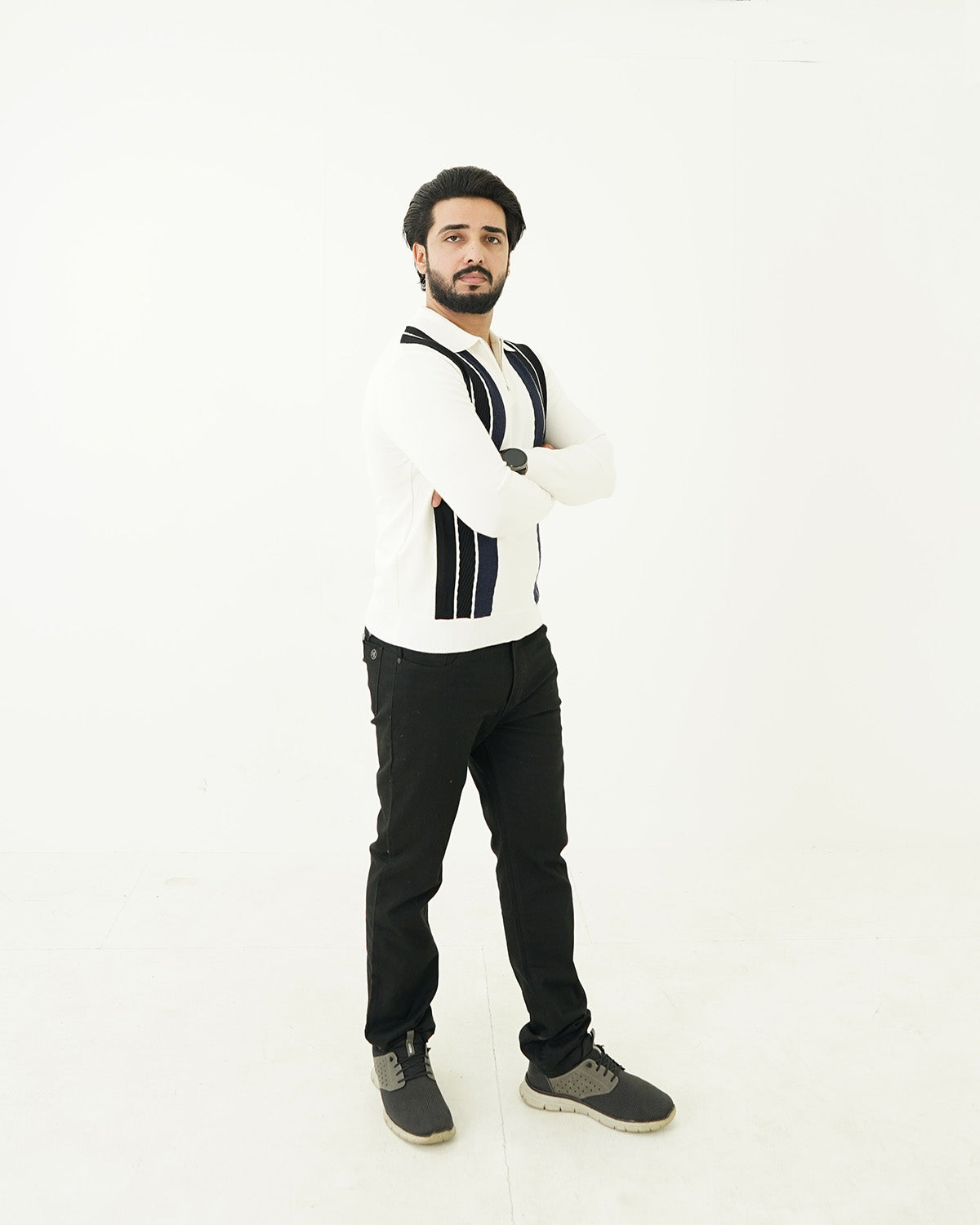 Sandstone Polo Sweater