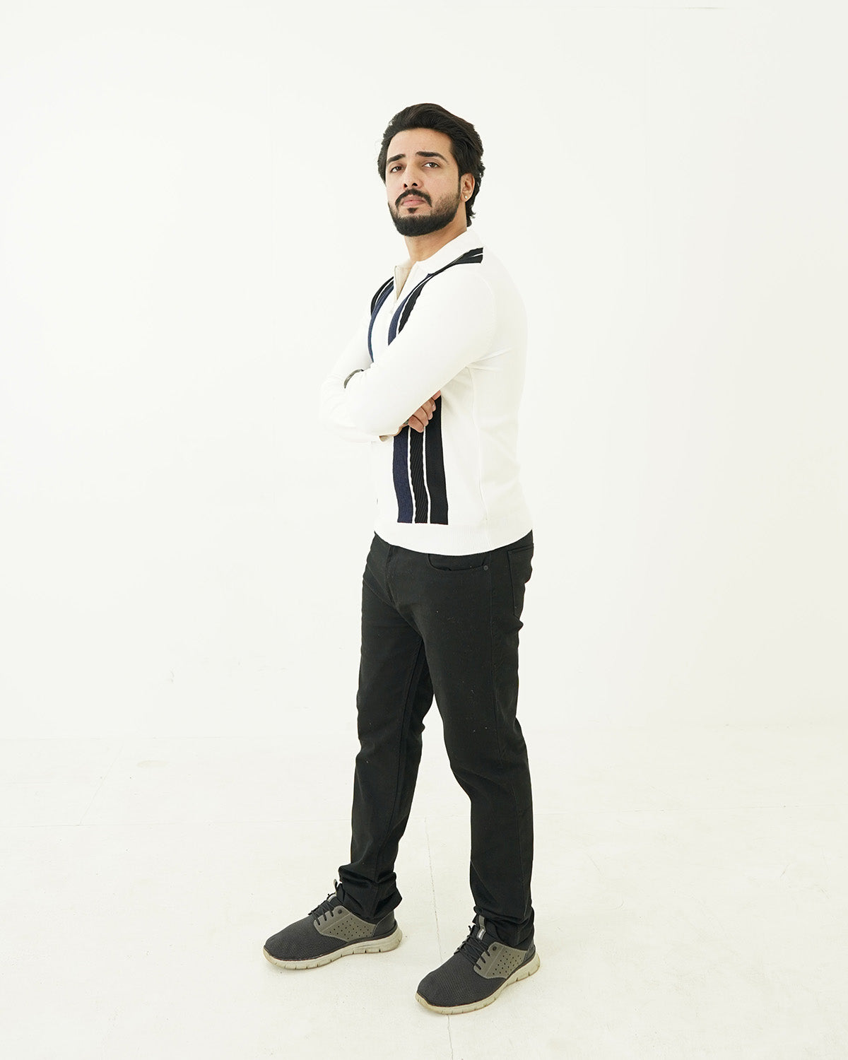 Sandstone Polo Sweater