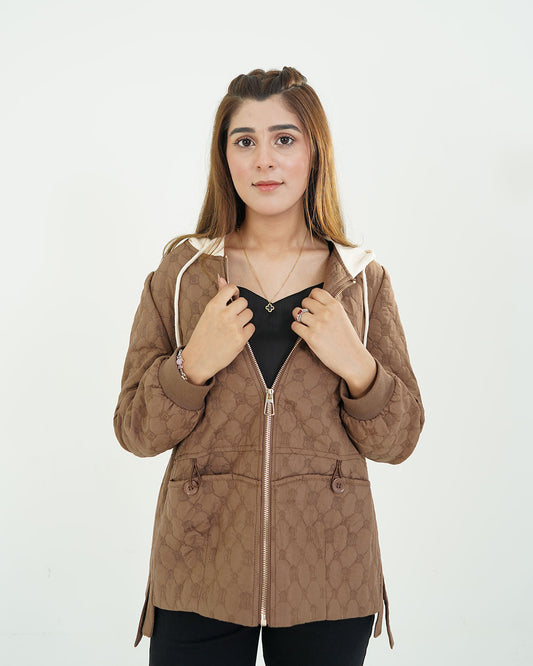 Brown Pattren Jacket