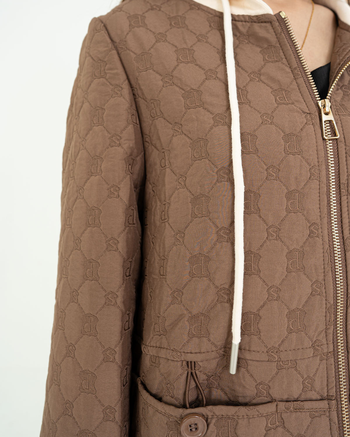Brown Pattren Jacket