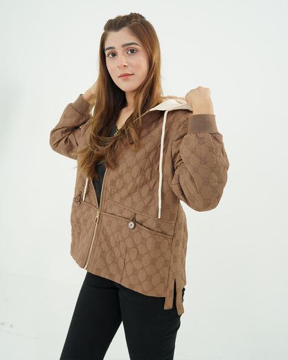 Brown Pattren Jacket