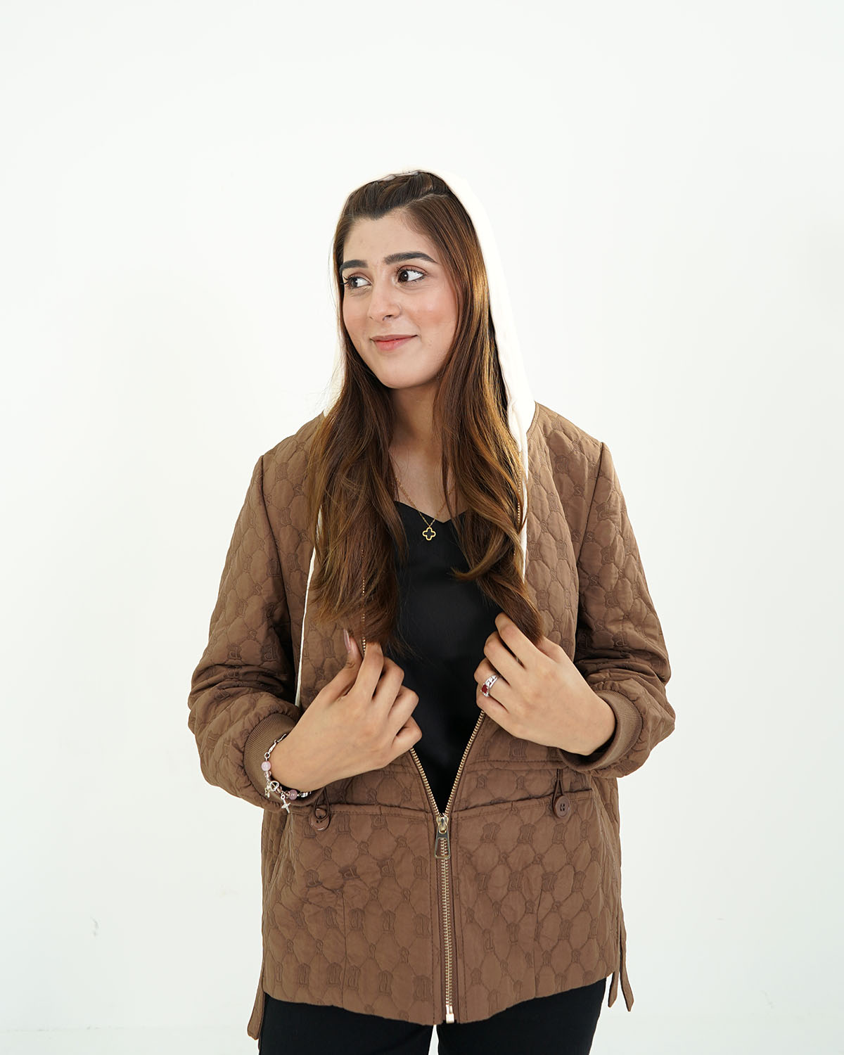 Brown Pattren Jacket