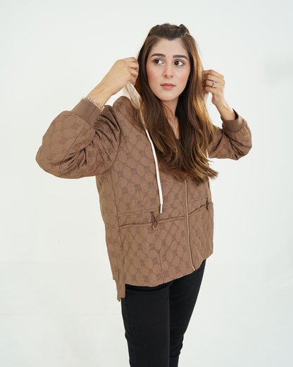 Brown Pattren Jacket