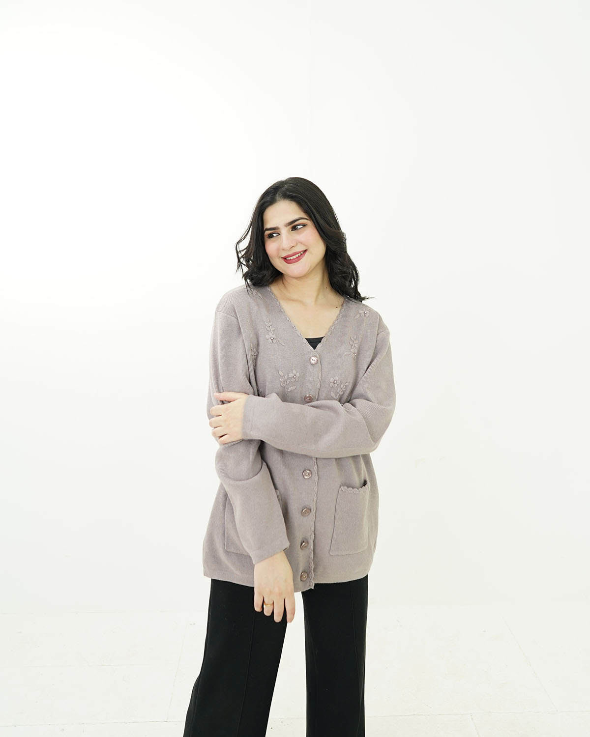 Lavender Blossom Sweater