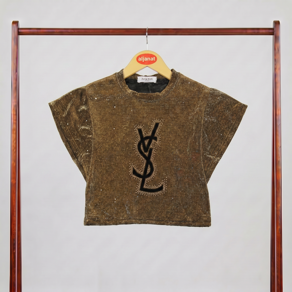 Girls Brown T-Shirt