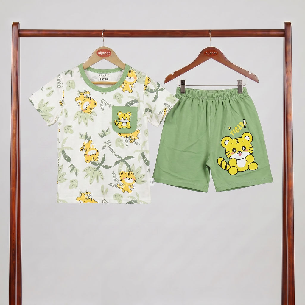 Skin & Green Nicker Suit