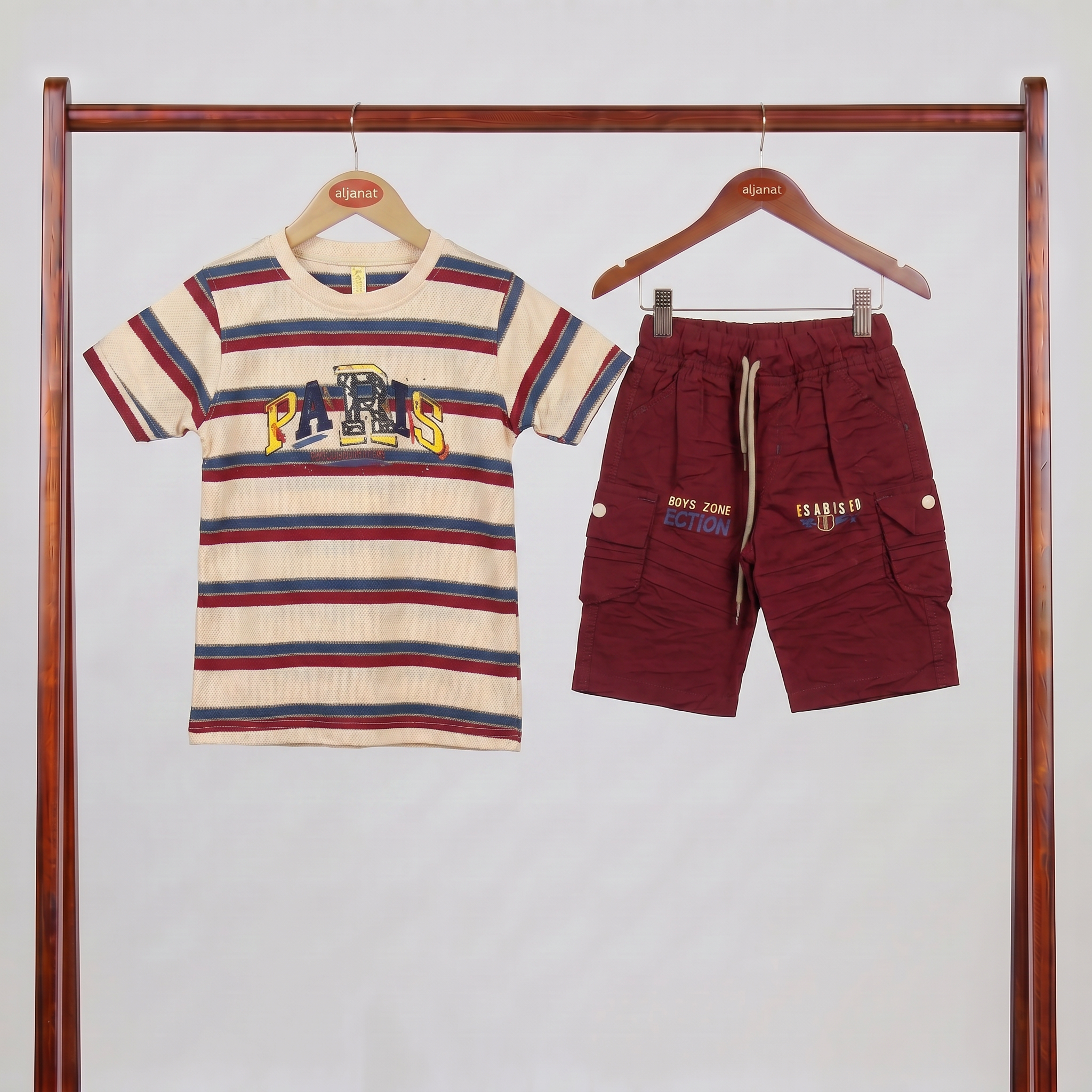 Maroon Nicker Suit.