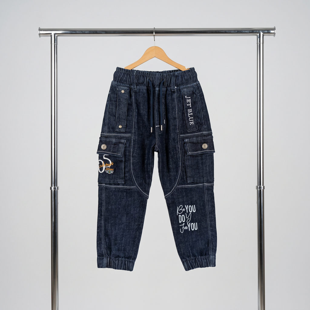 Blue Cargo Jeans
