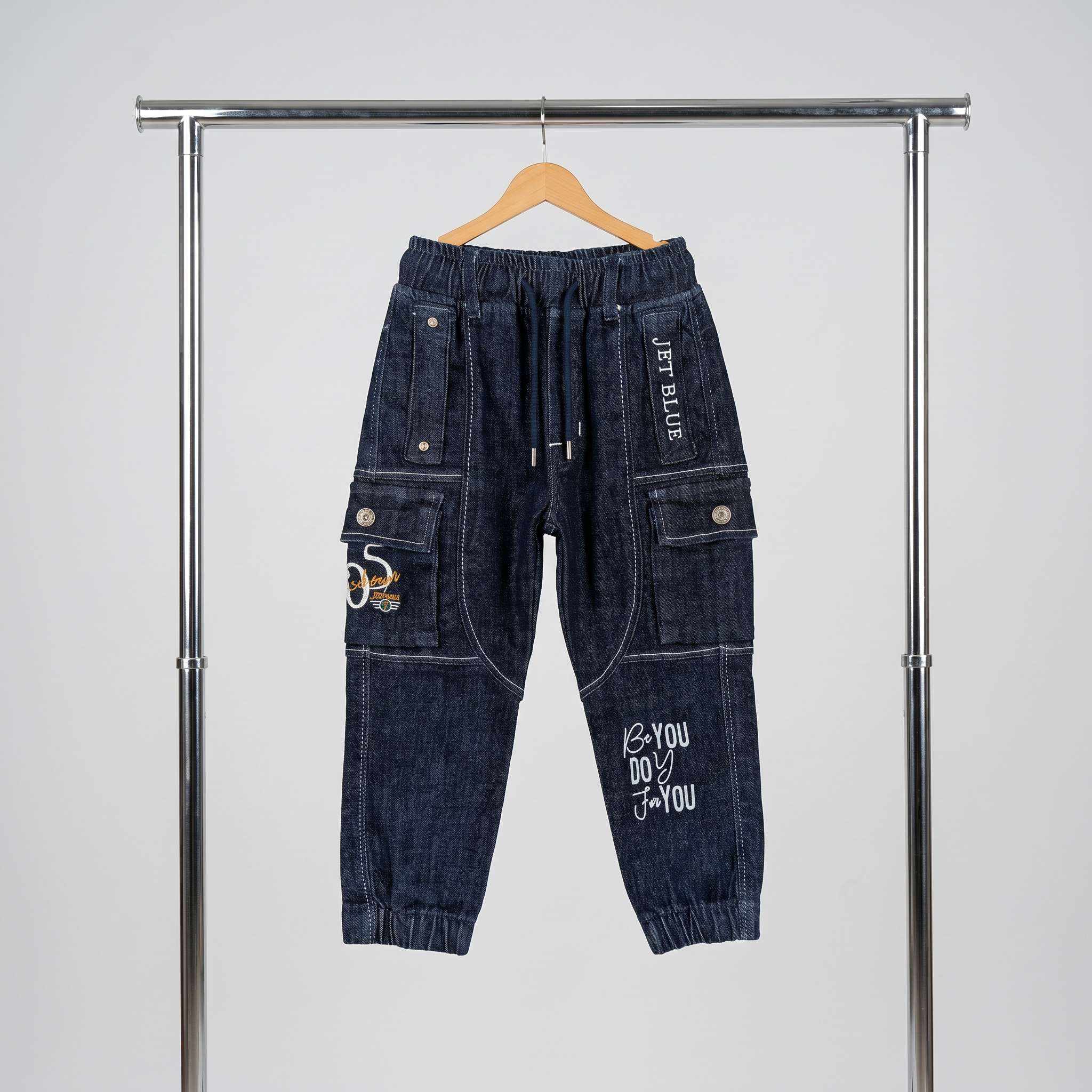 Blue Cargo Jeans