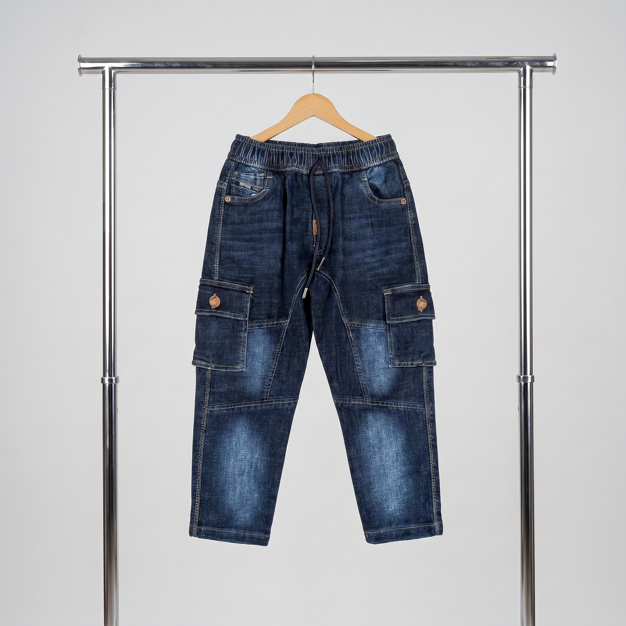 Blue Cargo Jeans