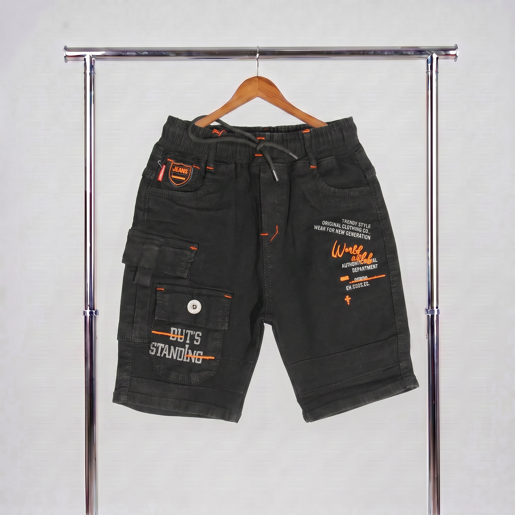 Black Jeans Short