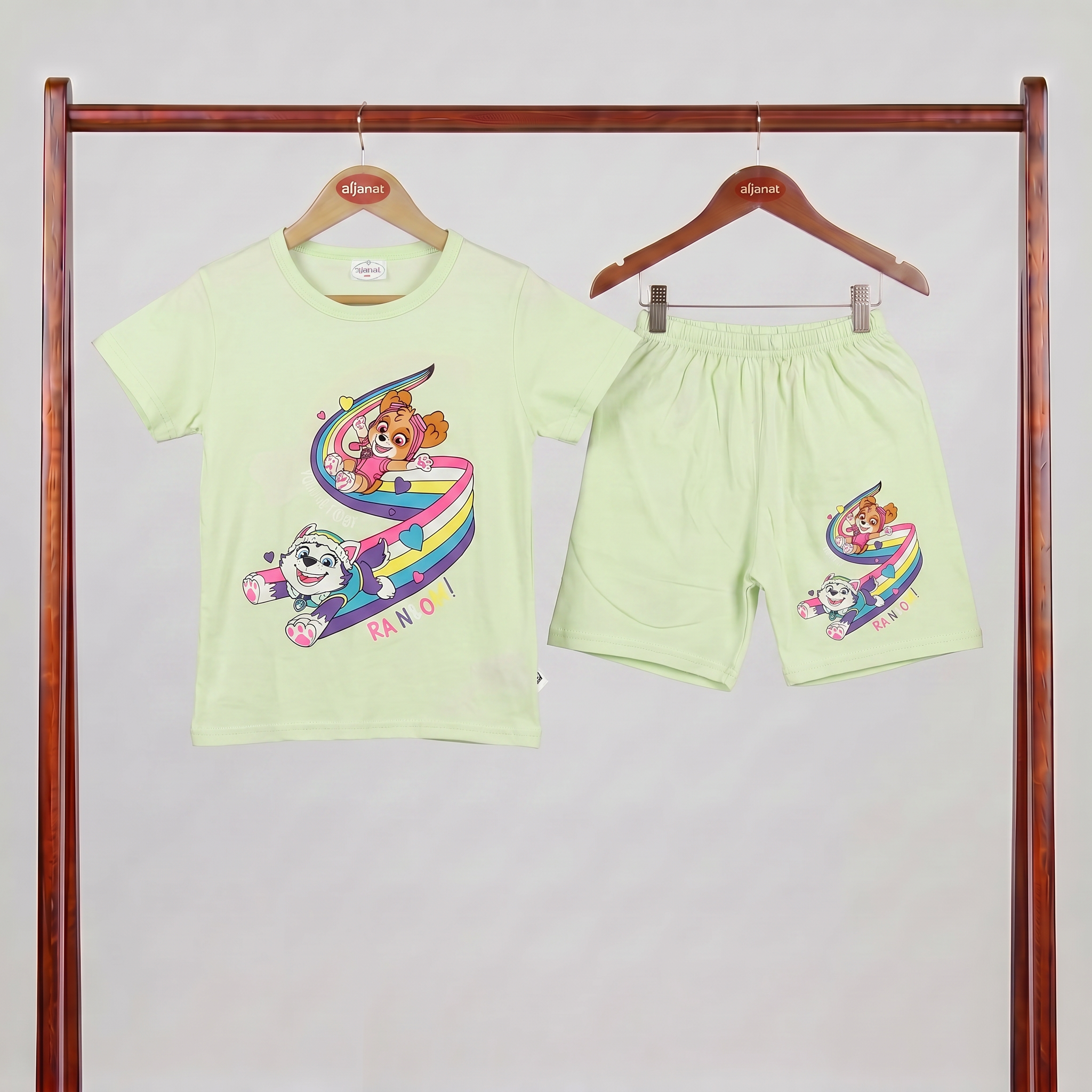 Rainbow Paws Girls Summer Co-Ord Set