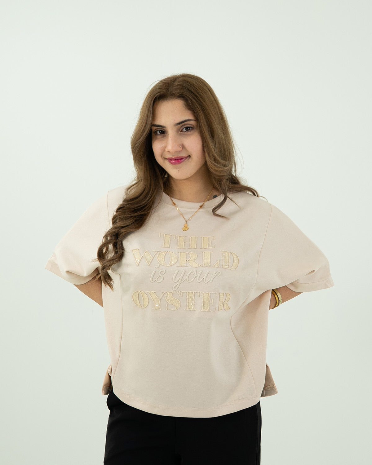 Oyster Glow Tee