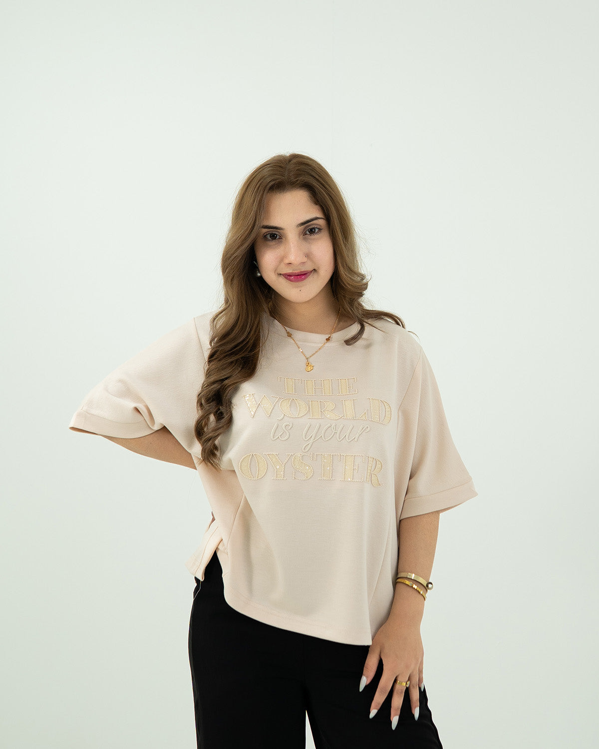 Oyster Glow Tee