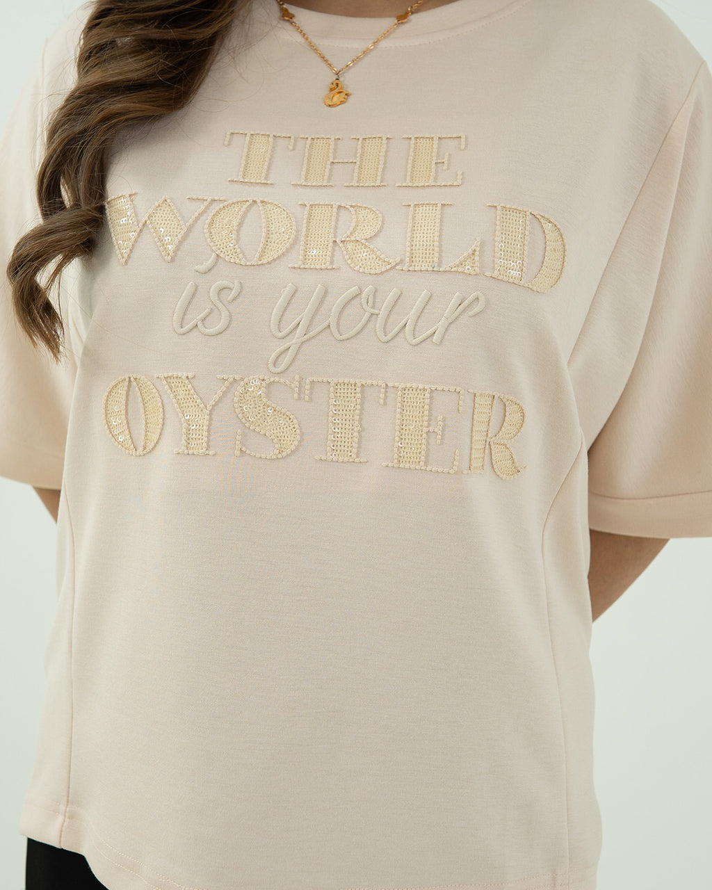 Oyster Glow Tee